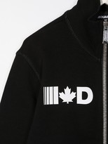 Thumbnail for your product : DSQUARED2 Logo-Print Bomber Jacket