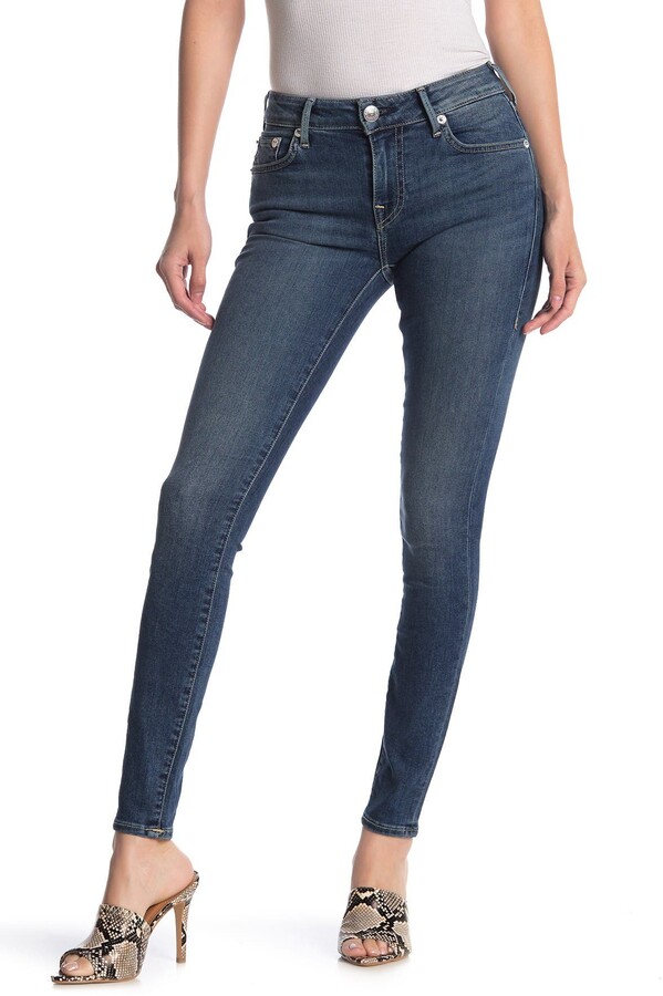 True Religion Jennie Mid Rise Skinny Jeans - ShopStyle