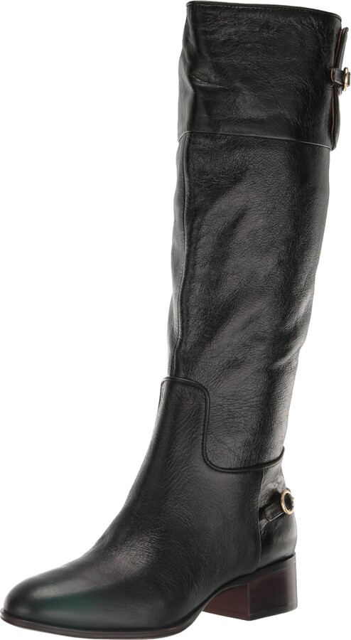 Franco Sarto Women's Black Knee High Boots | ShopStyle