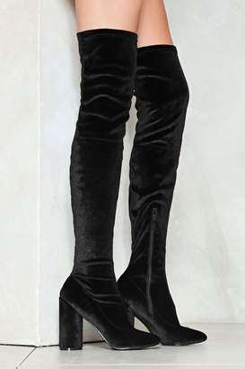 Nasty Gal You Should Be High Love Over-the-Knee Boot