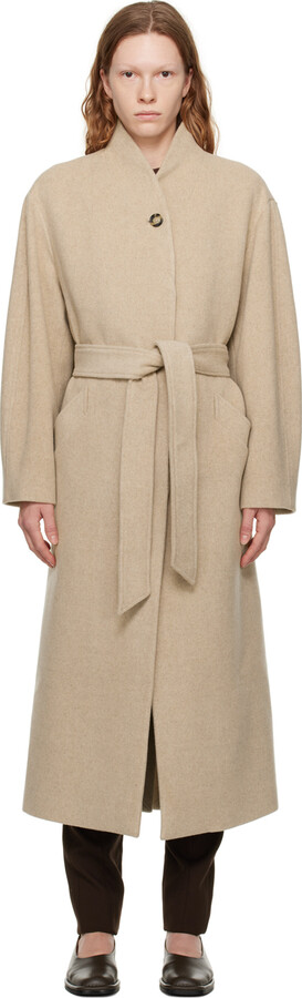 Melton Wool Coat | Shop The Largest Collection | ShopStyle