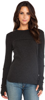 Thumbnail for your product : Enza Costa Cashmere Concave Sweater