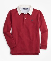 Thumbnail for your product : Brooks Brothers Boys Cotton Rugby Shirt