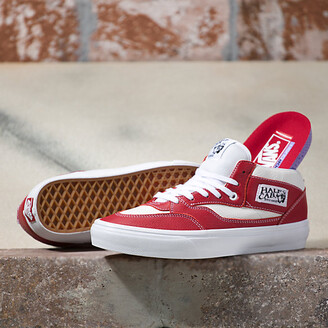 Vans Red Leather Men's Shoes | Shop the world's largest collection of  fashion | ShopStyle