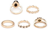 Thumbnail for your product : Forever 21 Faux Gemstone Ring Set