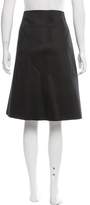 Thumbnail for your product : Tomas Maier Structured A-Line Skirt w/ Tags