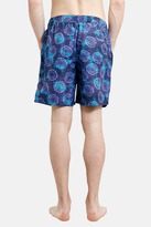 Thumbnail for your product : Topman Floral Print Swim Trunks