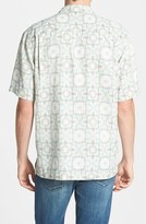 Thumbnail for your product : Tommy Bahama 'Tiki-Tac-Toe' Original Fit Print Silk Campshirt
