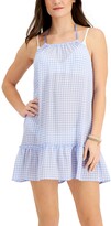 Thumbnail for your product : Miken Juniors' High-Neck Tiered Cover-Up Dress, Created for Macy's Women's Swimsuit