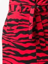 Thumbnail for your product : ATTICO Zebra Print Skirt