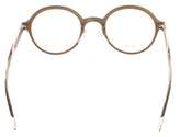 Thumbnail for your product : Celine Round Titanium Eyeglasses w/ Tags
