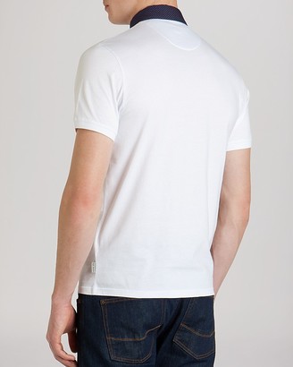 Ted Baker Gabes Printed Collar Polo Shirt - Regular Fit