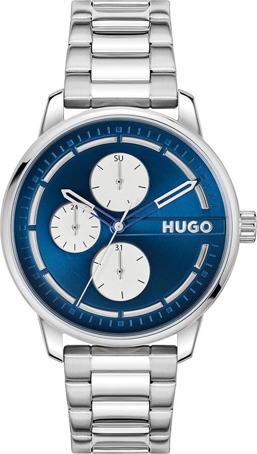 HUGO BOSS Analogue Multifunction Quartz Watch for Men #STAMP MULTI
