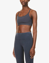 Thumbnail for your product : Lorna Jane Kimmy scoop-neck stretch-jersey sports bra