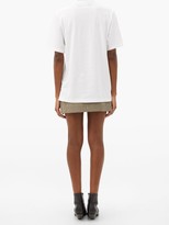 Thumbnail for your product : Vetements Love Is? Us Cotton-jersey T-shirt - White Multi