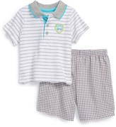 Thumbnail for your product : Little Me 'Car Club' Polo & Shorts (Baby Boys)