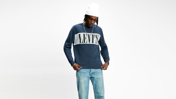 Levi's colorblock crewneck Clearance