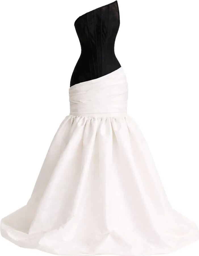 MOOS STUDIO White Eclipse gown