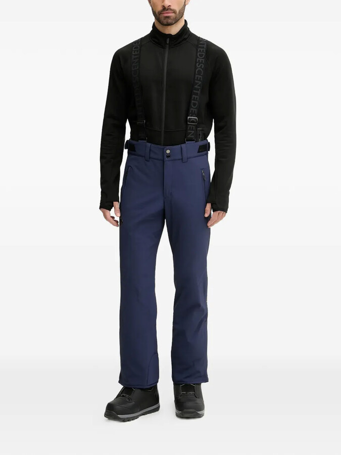 Descente Suspenders Zip-Pockets Ski Trousers