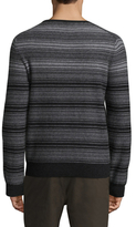 Thumbnail for your product : Saks Fifth Avenue Striped Crewneck Cashmere Sweater
