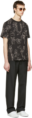 Paul Smith Black Floral T-Shirt