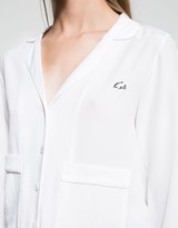Thumbnail for your product : Equipment Lake Pajama Top in White
