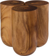 Phillips Collection Triflora Side Table, Natural, Large