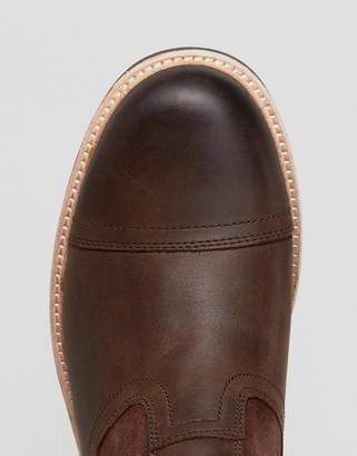 UGG Dalvin Treadlite Leather Zip Boots