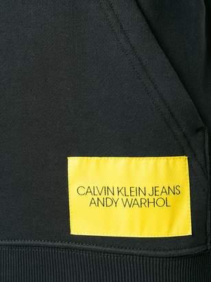 Calvin Klein Jeans Andy Warhol back print hoodie
