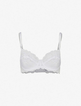 Wacoal Embrace Lace stretch-lace underwired bra