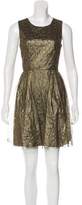 Thumbnail for your product : Erin Fetherston ERIN by Metallic Lace Dress w/ Tags