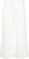 Thumbnail for your product : Derek Lam 10 Crosby wide cuff culottes