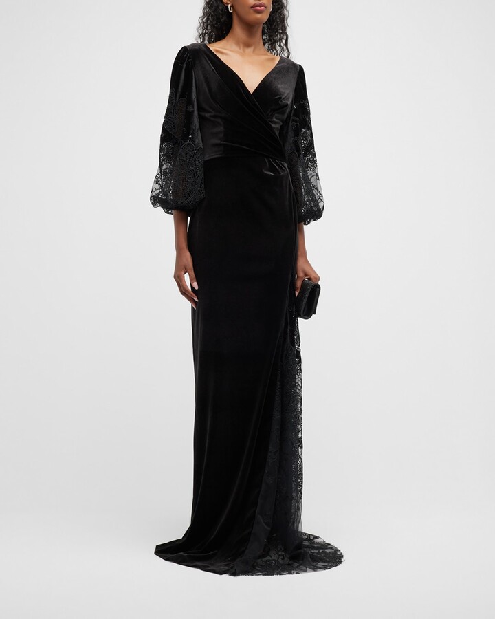 Velvet Lace Dress | Shop The Largest Collection | ShopStyle