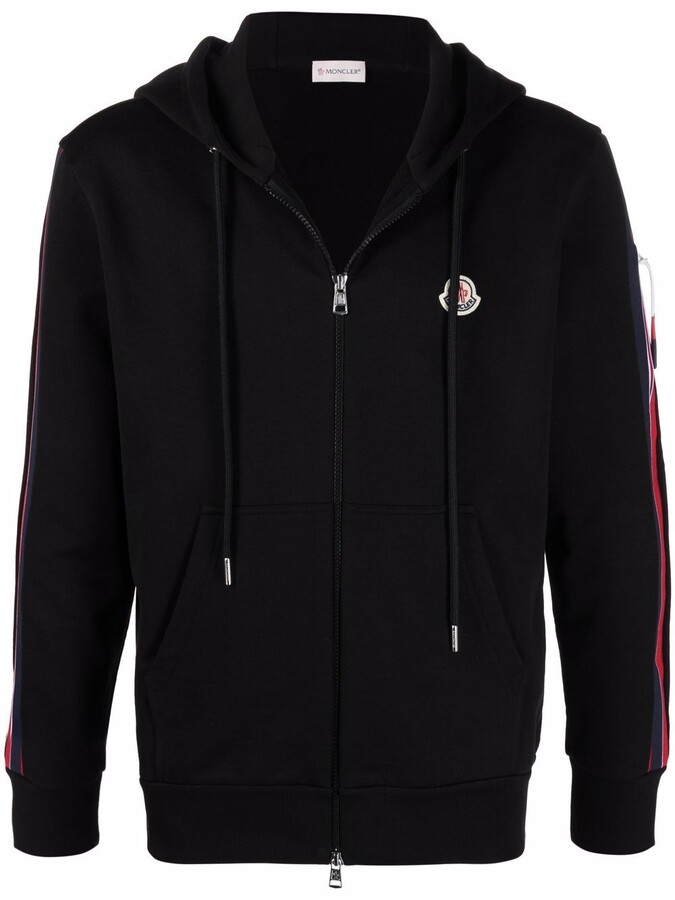 moncler zip up sweater