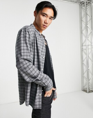 Grey Check Shirt | Shop the world's largest collection of fashion 