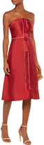 Thumbnail for your product : Raoul Flame silk-blend dress