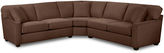 Thumbnail for your product : Fabric Possibilities Track-Arm 3-pc. Left-Arm Loveseat Sectional with Sleeper