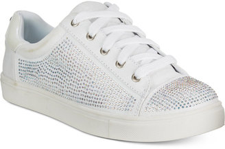Material Girl Elanie Lace-Up Sneakers, Created for Macy's