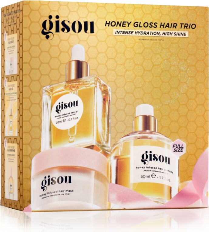 gisou HONEY GLOSS HYDRATION TRIO Honey Gloss Hydration Trio Set