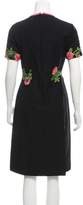 Thumbnail for your product : Gucci 2016 Floral Applique Dress