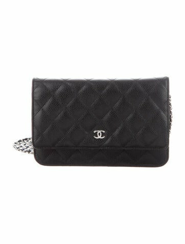 Chanel Classic Wallet On Chain Black - ShopStyle