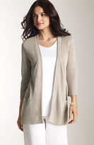 Thumbnail for your product : J. Jill Easy linen open-front cardigan