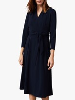 Thumbnail for your product : Phase Eight Maretta Pleat Tie Waist Dress, Navy