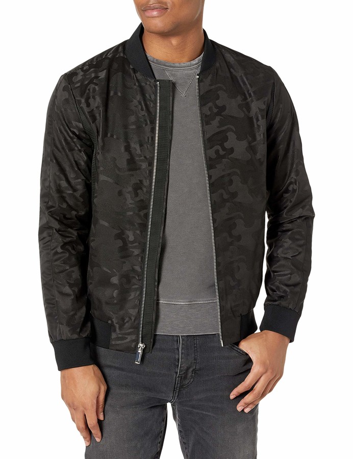 camouflage bomber jacket