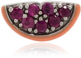 Thumbnail for your product : Loquet 18kt white gold ruby Tutti Frutti charm