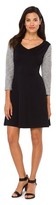 Thumbnail for your product : Merona Women's Ponte Elbow Sleeve Fit & Flare Dress