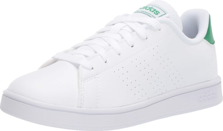 adidas white green sneakers