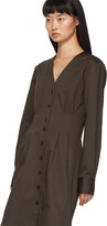 Thumbnail for your product : Tibi Brown Dominic Shirt Dress