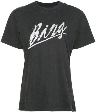 Anine Bing Lili logo print T-shirt