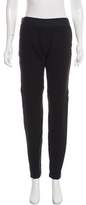Thumbnail for your product : Neil Barrett Leather-Accented Mid-Rise Pants w/ Tags